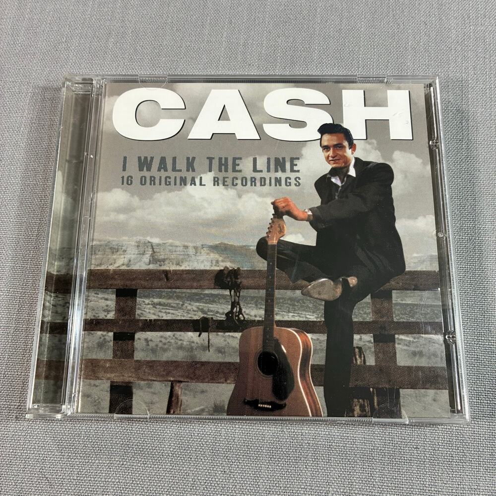 Johnny Cash I Walk The Line CD 16 Original Recordings Country Hits